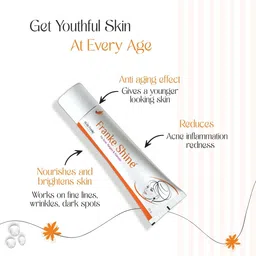 Franke shine Illuminating Night Cream | For Acne, Pimple & Glow, Black Heads, Dark Circle, Uneven Skin Tone, Fine Lines, and Wrinkles | Complete Skincare Solution for Luminous Complexion image 4