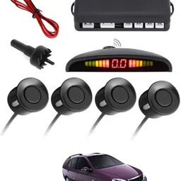 monolive Black Reverse Car Parking Sensor for Universal for All Cars-150 Set of 4 pcs Car Parking Sensors with LED Parking Assistant Kit-150 Parking Sensor-picture-33
