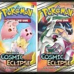wirsty Poke Playing Card Sword & Shild Cosmic Eclipse -4 Booster Packs-picture-11