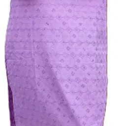 pickcell Women Embroidered Cotton Blend Straight Kurta image 1
