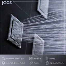 jaaz Body Jet Concealed | Body Shower| Brass Jet | Body Jet Shower | 130 x 120 mm Fixed Mount image 2