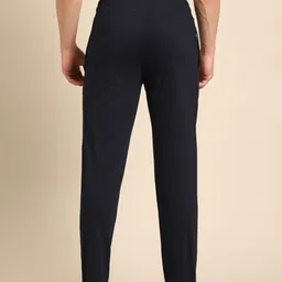 pepe jeans Men Solid Black Track Pants image 3