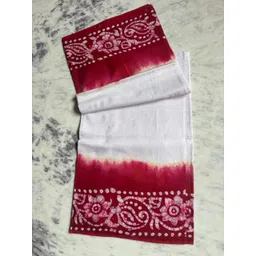 rnn saree Printed Handloom Pure Cotton Saree image 5