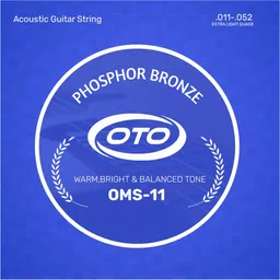 oto Acoustic 6 pcs guitar string set Bronze Metarial Guitar String-picture-15