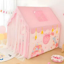 Children Boy Portable Castle (M) Size Light Weight Kids Play (Lovely Star)-image-26