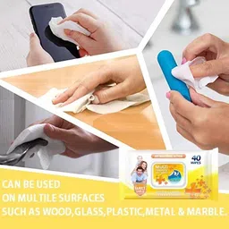 glider All Purpose Surface & Skin Wipes -Clean Grease, Dirt & Grime From Surface & Skin image 3