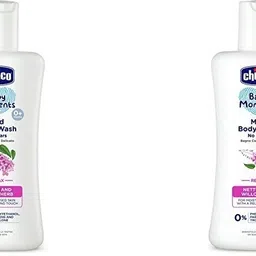 chicco MILD BODY WASH 200 ML X 2-picture-15