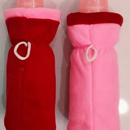 adriel bringing joy Newborn Baby Feeding Teddy Bottle Cover (250ml) - Pack of 2 image 2