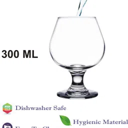 afast (Pack of 2) Royal Clear Wine/ Juice Glass, 300Ml, Two Psc- BN11 Glass Set Wine Glass image 4