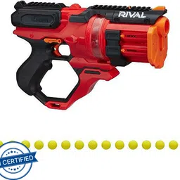 nerf Rival Roundhouse XX-1500 Red Blaster, Clear Rotating Chamber Loads Rounds into Barrel, 15 rounds Guns & Darts-picture-21