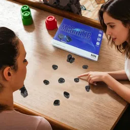 joycy Magnetic Effect Game Intelligence Strategy Game with 20 Magnets,Rope&Storage Bag Strategy & War Board Game image 3