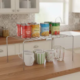 vrinda Utensil Kitchen Rack Cabinets Stand Countertop Organizer Steel-picture-16