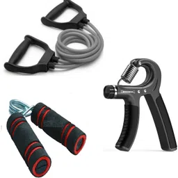 dr pacvu 3| Hand Gripper/2 Gripper/Double Toning Tube|Body Stretching & Fitness Equipment Fitness Accessory Kit Kit-picture-16