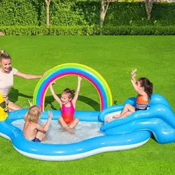 littlebloom PVC Swimming Pool With PumpLittlebloom7156 Inflatable Swimming Pool-picture-12