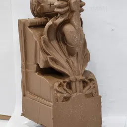 hansa trading Todi Mouth Bracket FRP, Traditional Heritage Touch To Homes, Villas & Farmhouses 12x5x5 Inches Shelf Bracket image 2