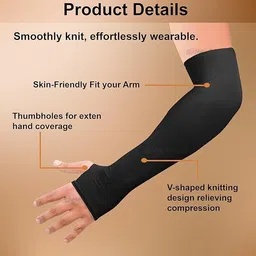 clostify Cotton Arm Sleeve For Boys & Girls image 3