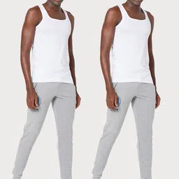 zoiro Pack of 2 square Men Vest image 4