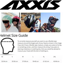 axxis Segment Motorbike Helmet image 2
