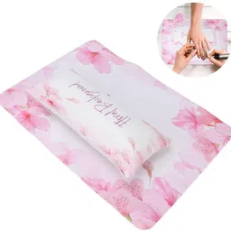 ruby face Nail Art Hand Pillow Mat Set,Hand Cushion Pillow Rest PU Nail Hand Pillow Pad, image 5