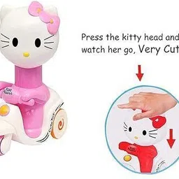 little finds Mini Pull Back Toy Vehicle DOREMON-KITTY-COMBO image 3