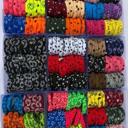 myra collection Printed For Girls & Women's set of 90 Rubber Band-picture-27