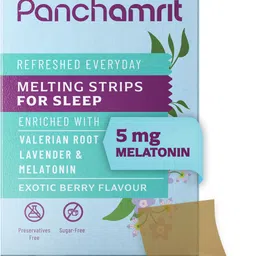 Melatonin-5mg 30 Strip for Sleep with Ayurvedic Herbs|Natural Sleep Aid-image-8