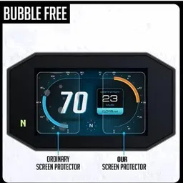 ksheeri Tof-OLA AIR GREY MAT+SCREEN GUARD Ola S1 Air Two Wheeler Mat image 4