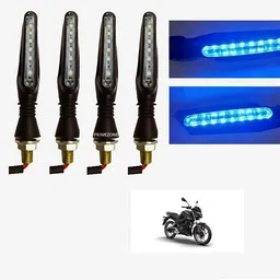 prime zone Front, Rear LED Indicator Light for Bajaj, Hero, Honda, TVS, Suzuki, Universal For Bike Universal For Bike-picture-36