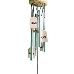 Good Luck Wooden Wind Chime with Positive Energy-for Home & Office Decoration Brass Windchime-picture-16
