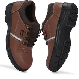 ozarro Steel Toe Leather Safety Shoe image 4