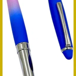 30016 Student Fine Nib Designer Blue Metal Body Fountain Pen For School/Collage Ball Pen-image-58