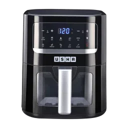 USHA iChef Smart 4.5L 1350 Watt Digital Air Fryer with Turbo Air Circulation Technology (Black)-picture-32