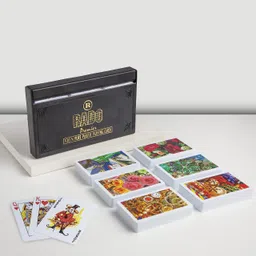 rado Paper Playing Cards, Bridge Size, All Ages Used for Card Games (Set of 3) image 3
