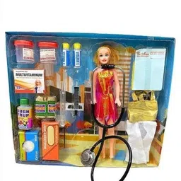 tg enterprise fashion and doctor doll with accessories for girls image 1