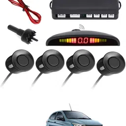 aarsh store Universal 4 Black Reverse Parking Sensor-AF25B44 Universal 4 Black Reverse Parking Sensor-AF25B44 Parking Sensor-picture-10