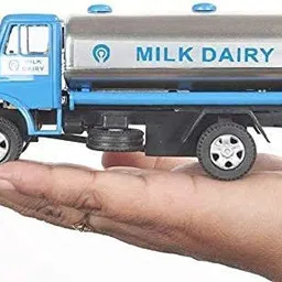 sabirat Milk Tanker Toy, Pull Back Action [Pack 1, Multicolor] image 1