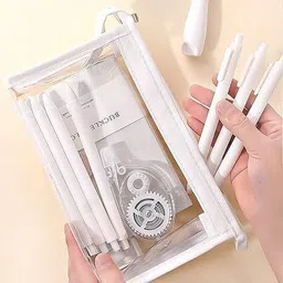 wolpin Pencil Box Stationery Bag Art Polyester Pencil Box image 2