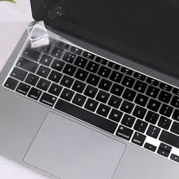 oaky Layout Keyboard Cover for MacBook Air M1 13 inch 2020 Model - A2179 Ultra Thin Protector Waterproof Dust-Proof Keyboard Skin Keyboard Skin image 5