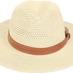 FabSeasons Men's Straw Panama Hat - Beach Sun Protection Cap-picture-13