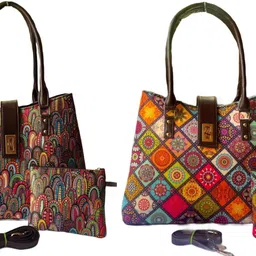 Women Multicolor Tote-image-45