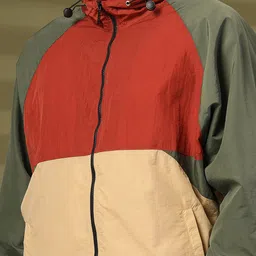 CHKOKKO MENWC11 Self Design Men Wind Cheater image 5