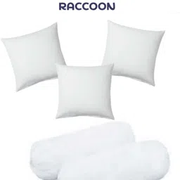 raccoon Microfibre Solid Bolster Pack of 5-picture-17