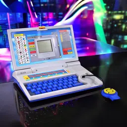 mahi zone Educational English Learner Laptop with Mouse for Kids 20 Activity Games_M591-picture-10