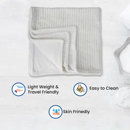 bumtum Solid Double AC Blanket for AC Room image 5