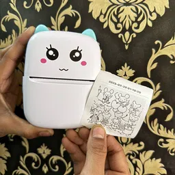 Radhe Mini Pocket Printer, Gifts for kids, Portable Thermal Student Projecter pocket printer-image-58