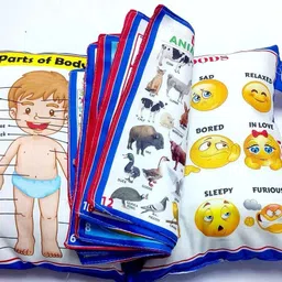 sharvil Microfibre Baby Pillow Pack of 1 Alphanumeric, Animals, Birds, Fruits, Nature, Smiley image 4