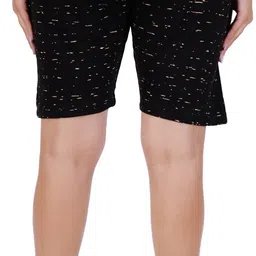 guide Printed Women Black Regular Shorts image 2