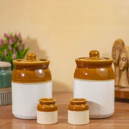 ceramictown Ceramic Pickle Jar- 1000 ml image 2
