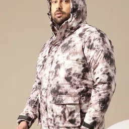 sztori Men Printed Padded Jacket image 3