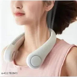 Wristkart Neck Fan Bladeless Speeds Battery Operated Personal NF69 Neck Fan Bladeless Battery Operated Personal opi69 USB Fan image 4